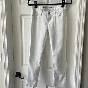 Celebrity Pink size 1 White denim jeans- stretch